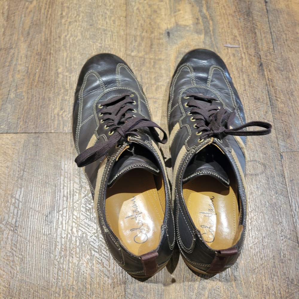 Cole Haan Black and Tan Sneakers